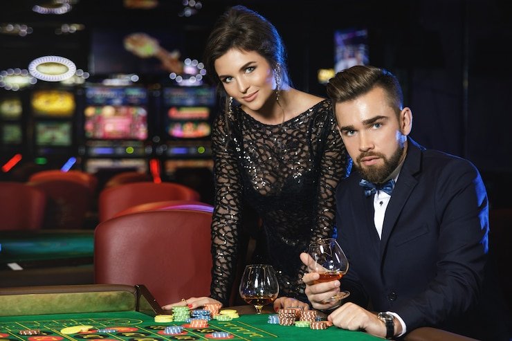 Slot games and live casino dashboard